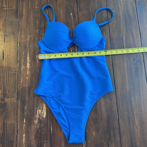 Victoria Secret Swim The Twist Removable Padding One-Piece Swimsuit Size S NWOT - Picture 4 of 7